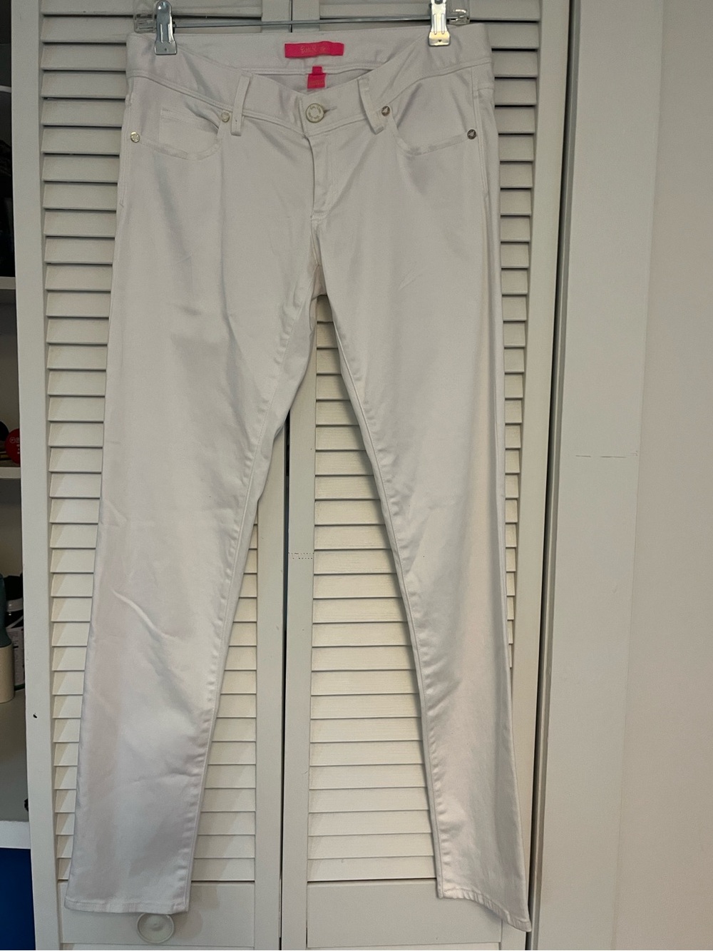 Lilly Pulitzer White Jeans Sz 4